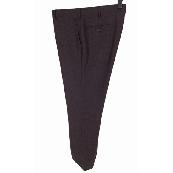 Vassi Couture Handmade Loro Piana Sweet Felt Wool Pants 36 L Sartorial $850 - Picture 1 of 8